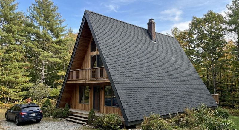 A Frame Roof Installation in El Paso County, CO