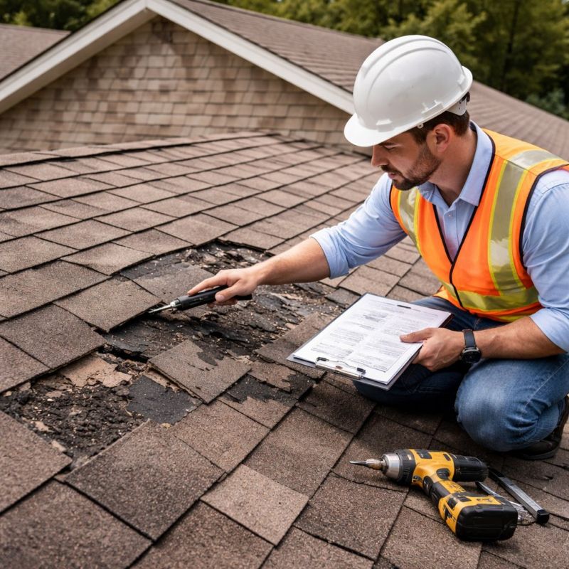 Asphalt Roof Inspection in Woodland Park, CO