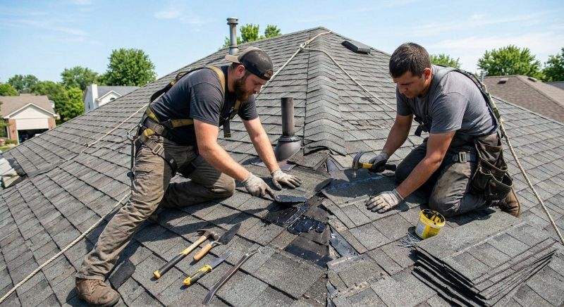 Asphalt Roof Repair in El Paso County, CO