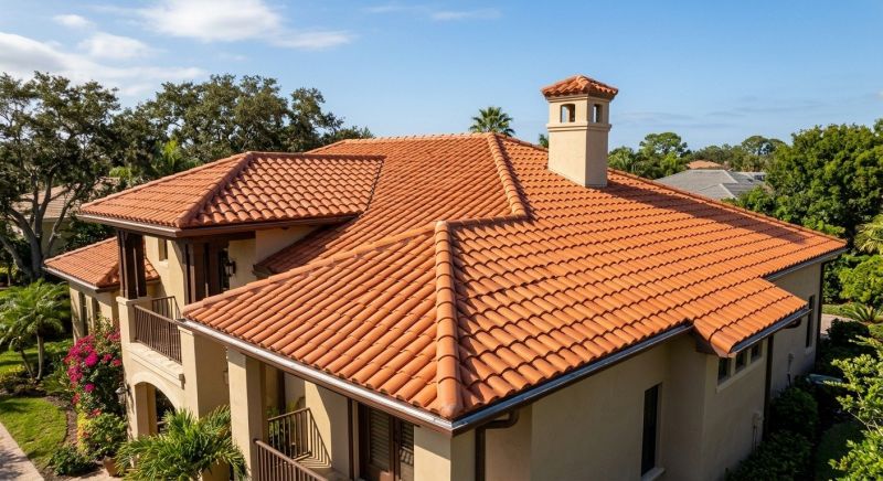 Barrel Tile Roof Installation in El Paso County, CO