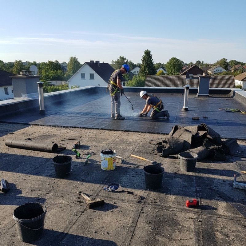 Bitumen Roof Repair in El Paso County, CO
