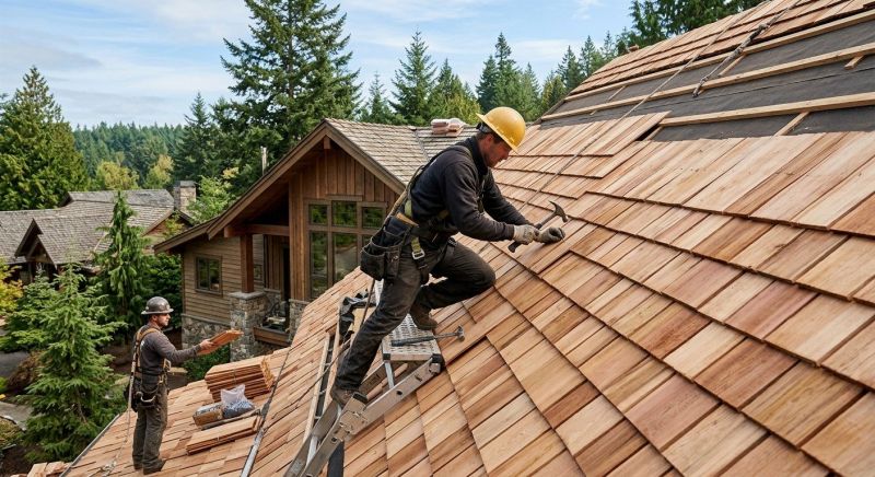 Cedar Roof Construction in El Paso County, CO