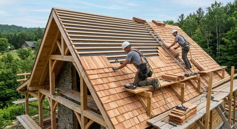 Cedar Roof Construction in El Paso County, CO