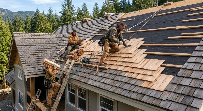 Cedar Roof Installation in Cripple Creek, CO