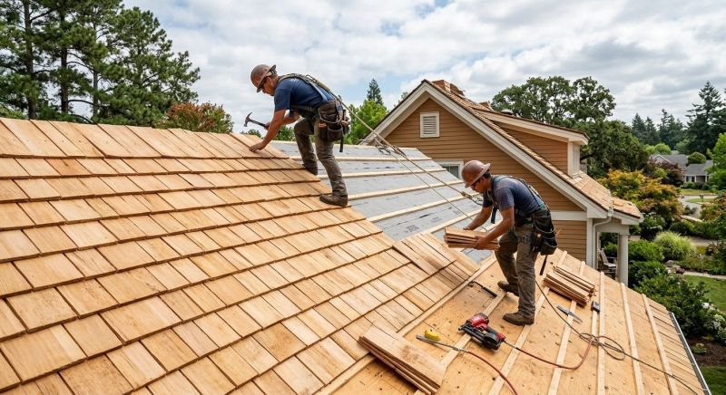 Cedar Roof Installation in Teller County, CO