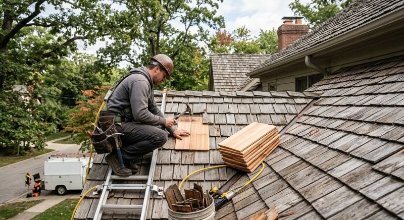 Cedar Shake Roof Repair in Colorado Springs, CO