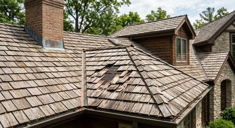 Cedar Shake Roof Repair in Palmer Lake, CO