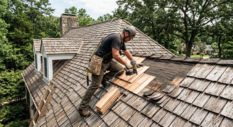 Cedar Shingles Repair in Woodland Park, CO