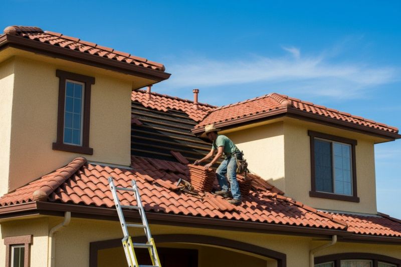 Clay Roof Leak Repair in El Paso County, CO