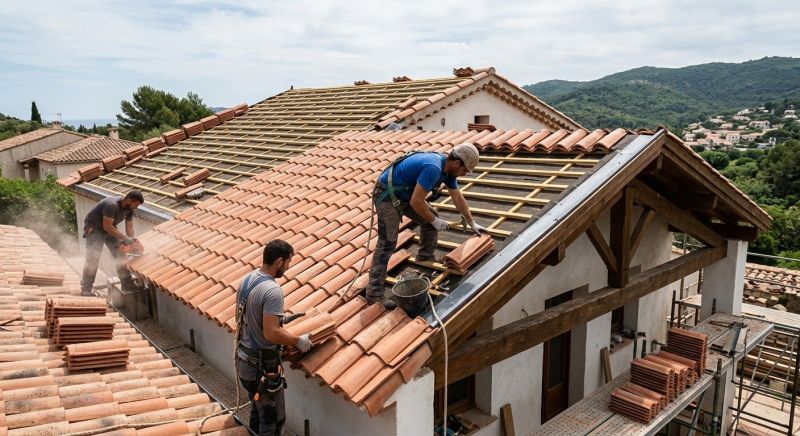 Clay Tile Roofing Installation in El Paso County, CO