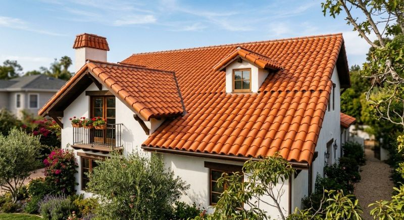 Clay Tile Roofing Installation in El Paso County, CO