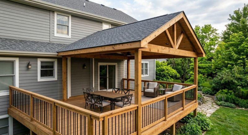 Deck Roof Construction in El Paso County, CO