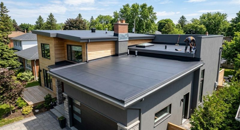 Epdm Roof Installation in Larkspur, CO