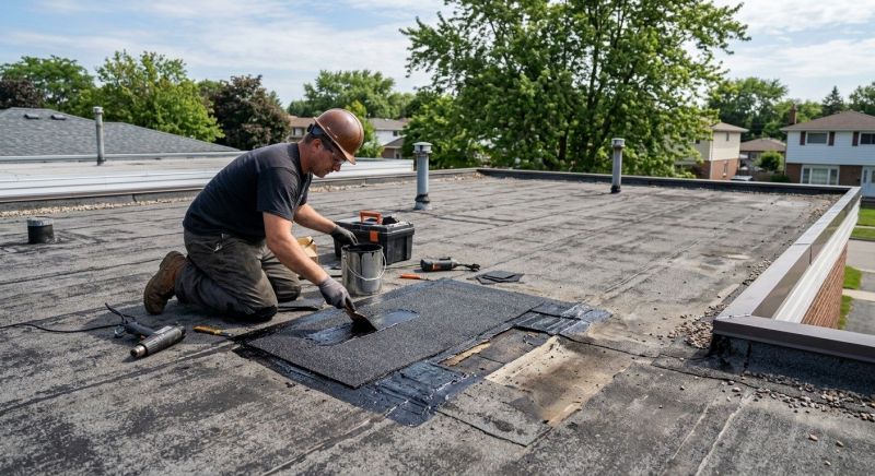 Flat Roof Repair in El Paso County, CO