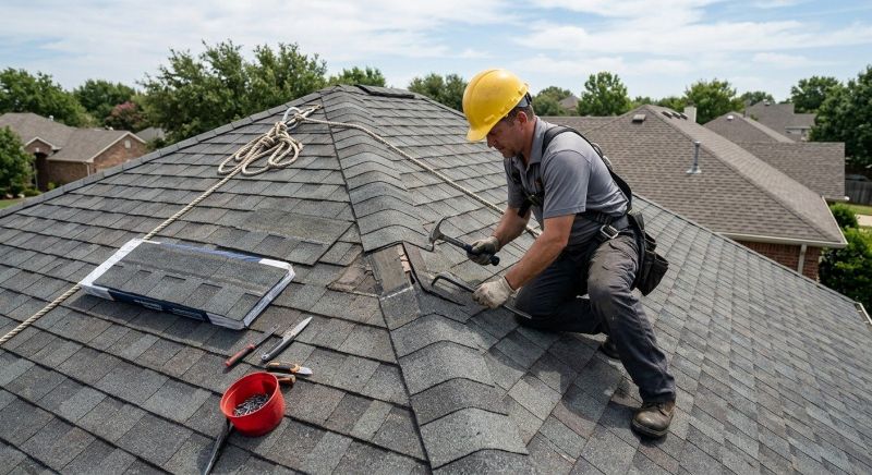 Hip Roof Shingle Replacement in El Paso County, CO