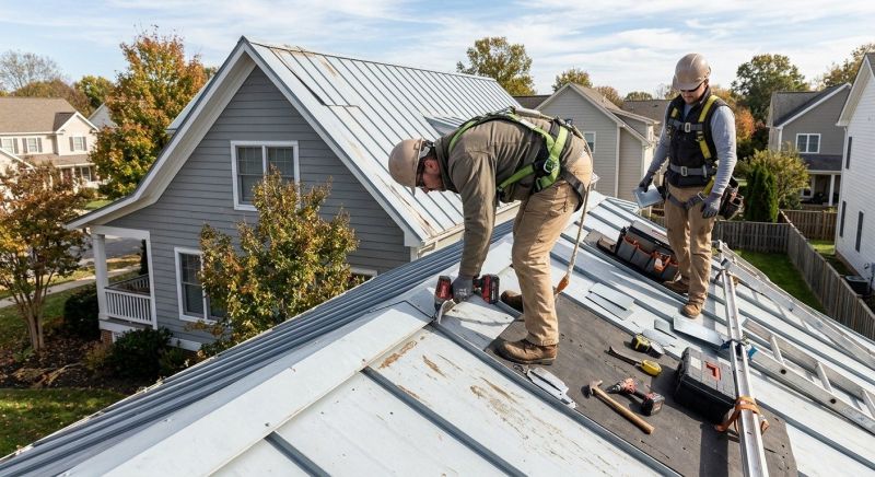 Metal Patio Roof Repair in El Paso County, CO