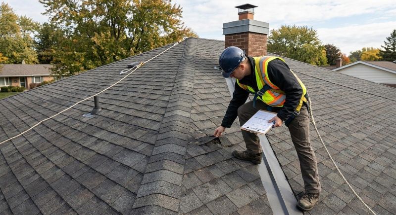 Roof Damage Inspection in El Paso County, CO