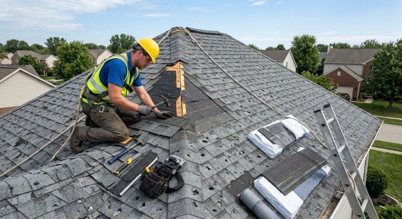 Roof Damage Repair in Larkspur, CO