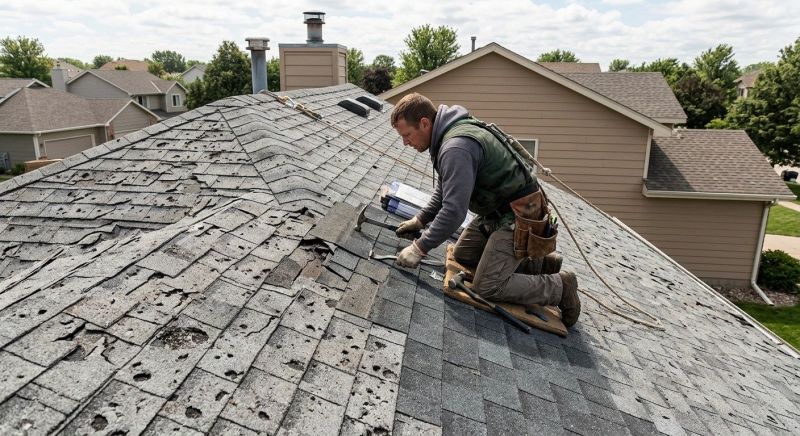 Roof Damage Restoration in Larkspur, CO