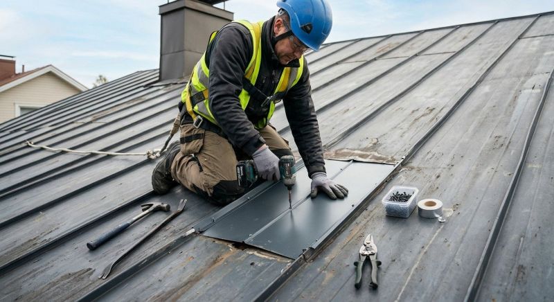 Roof Panel Repair in El Paso County, CO