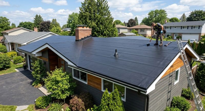 Rubber Roof Installation in El Paso County, CO