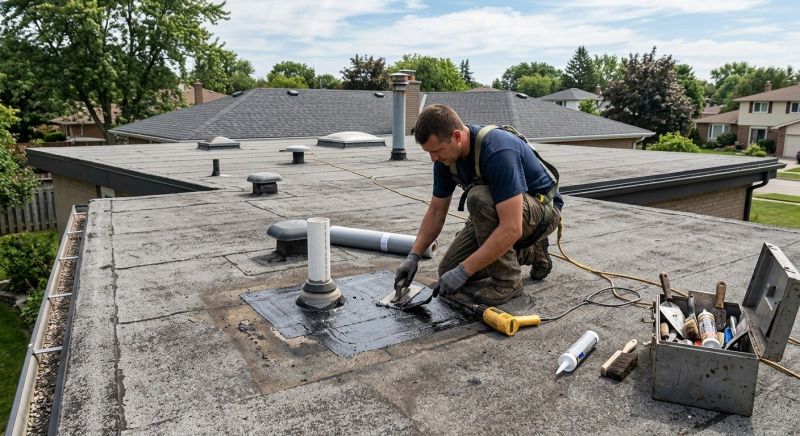 Rubber Roof Repair in Colorado Springs, CO