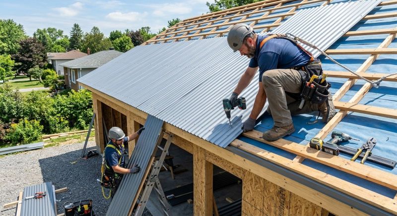 Sheet Roofing Installation in El Paso County, CO