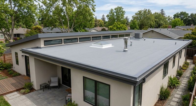Single Ply Roof Replacement in Larkspur, CO
