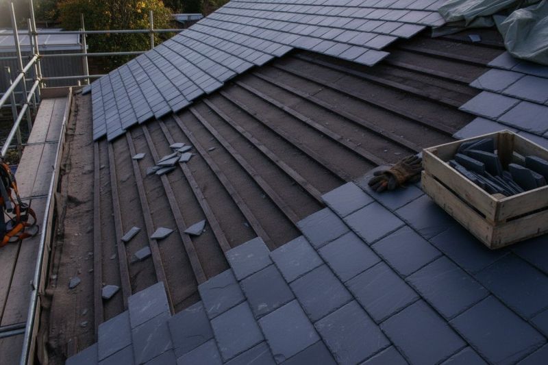 Slate Roof Replacement in Larkspur, CO