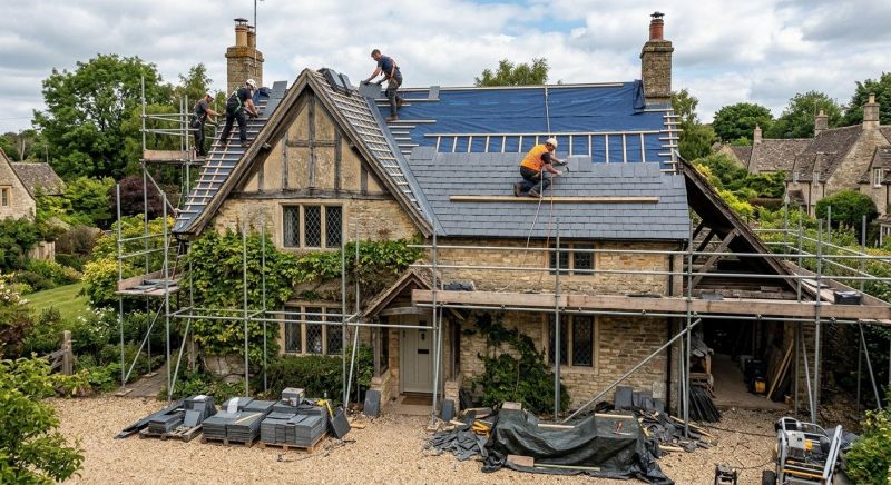 Slate Roof Replacement in Woodland Park, CO