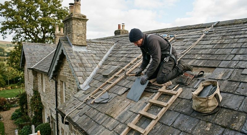 Slate Shingles Repair in Larkspur, CO