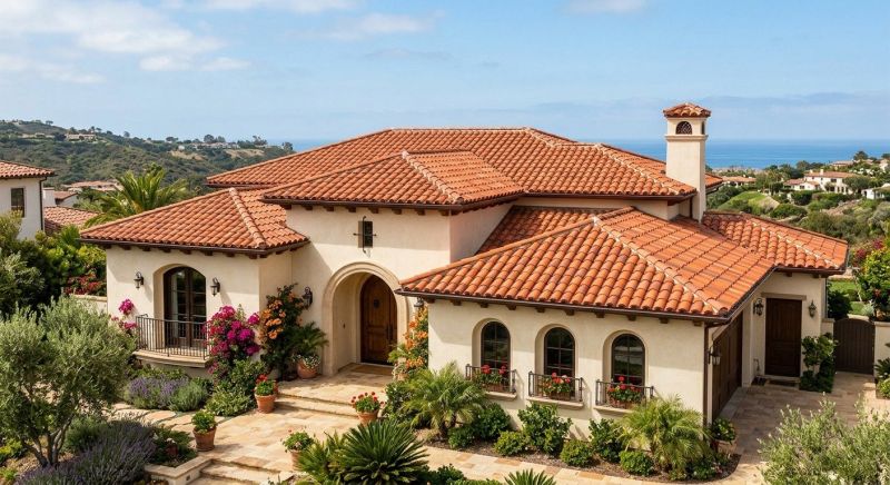 Spanish Tile Roof Replacement in El Paso County, CO