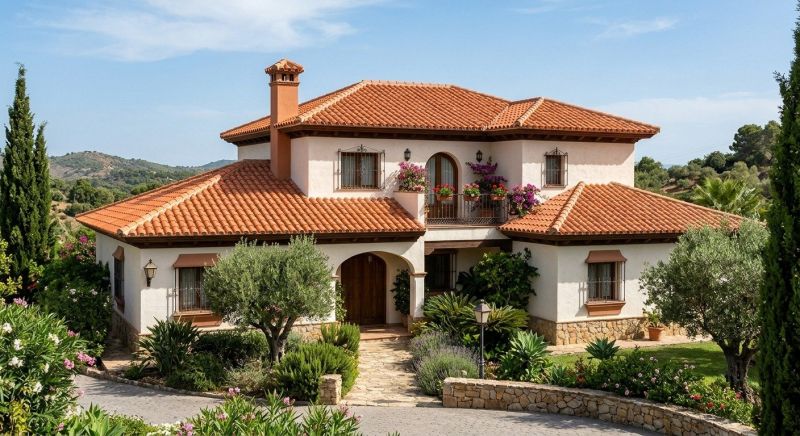 Spanish Tile Roof Replacement in El Paso County, CO