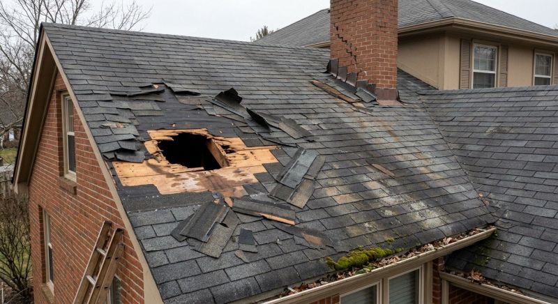 Storm Damage Roof Repair in Monument, CO