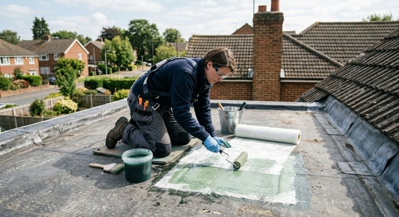 Synthetic Roof Repair in El Paso County, CO