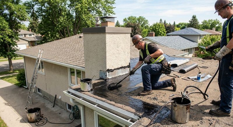 Tar And Gravel Roof Repair in El Paso County, CO