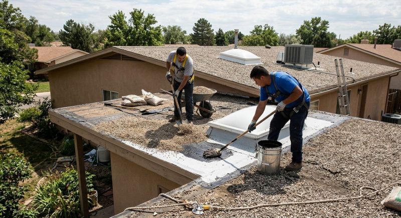 Tar And Gravel Roof Repair in Monument, CO