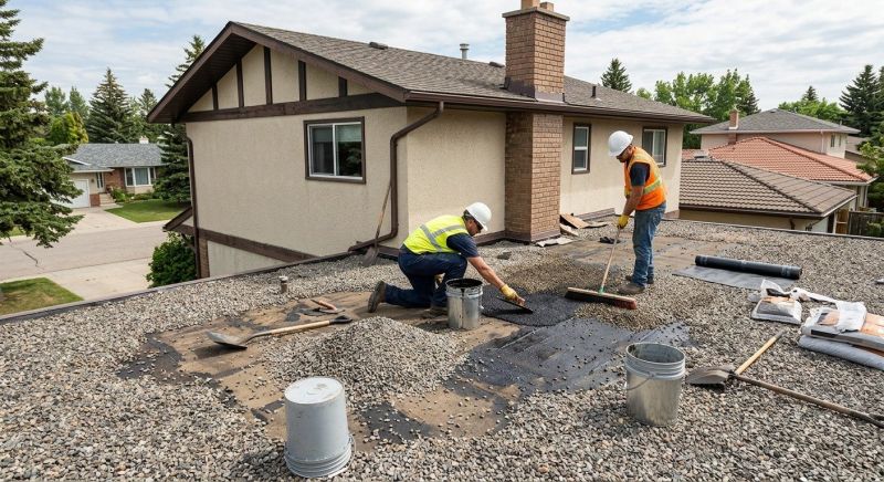 Tar And Gravel Roof Repair in Woodland Park, CO