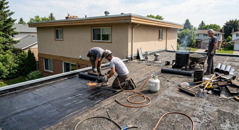 Tar Roof Repair in Elbert, CO