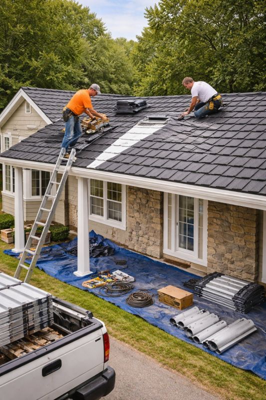 Tin Roof Installation in Woodland Park, CO