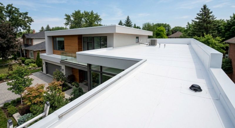 Tpo Roof Installation in Larkspur, CO