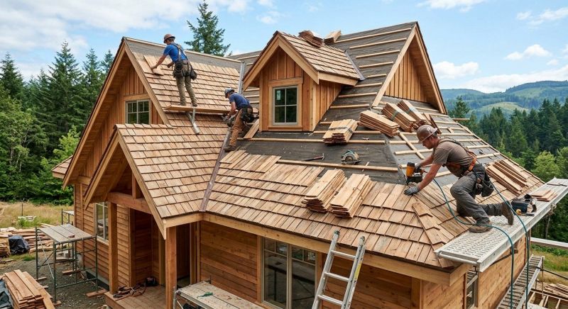 Wood Roofing Installation in El Paso County, CO