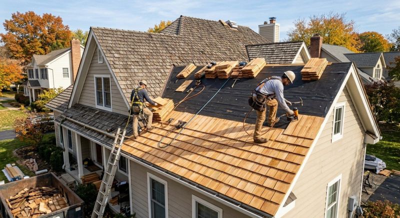 Wood Shake Roof Replacement in Palmer Lake, CO