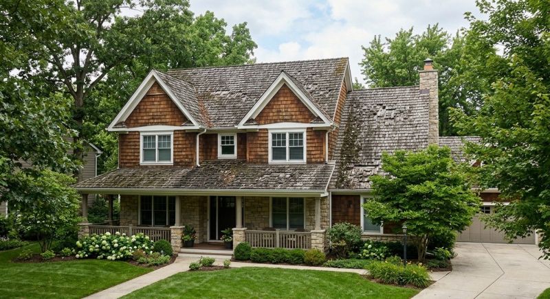 Wood Shake Roof Replacement in Woodland Park, CO