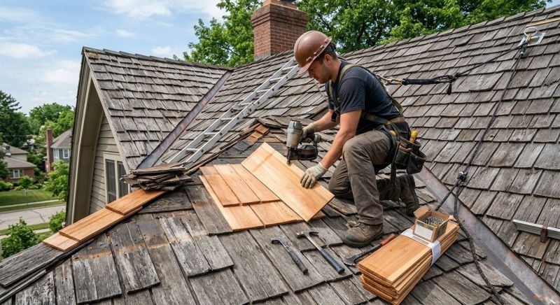 Wood Shingles Repair in Colorado Springs, CO